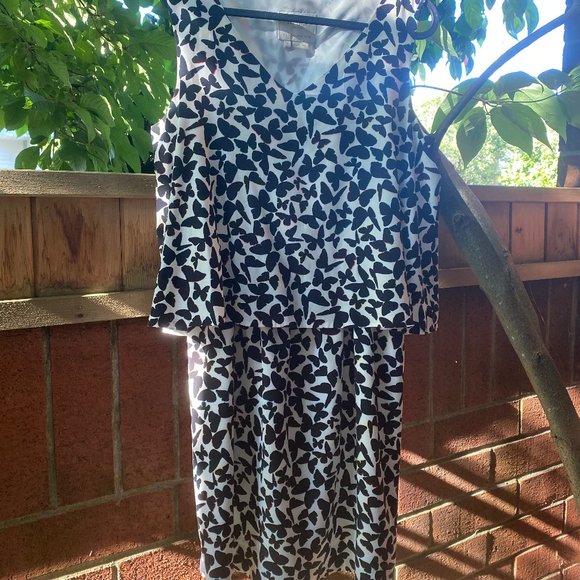 Kate Spade Butterfly Silk Dress - Picture 2 of 6